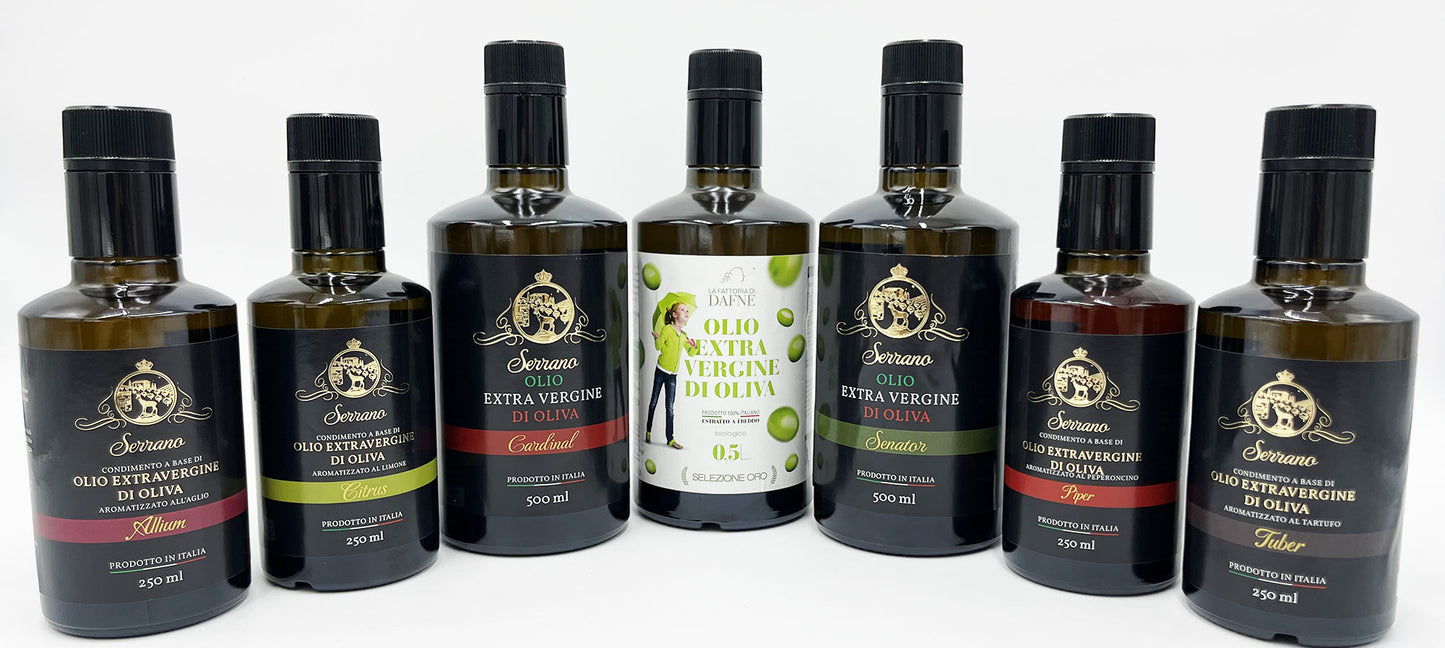 Olio Extravergine d'Oliva Olio Serrano Puglia