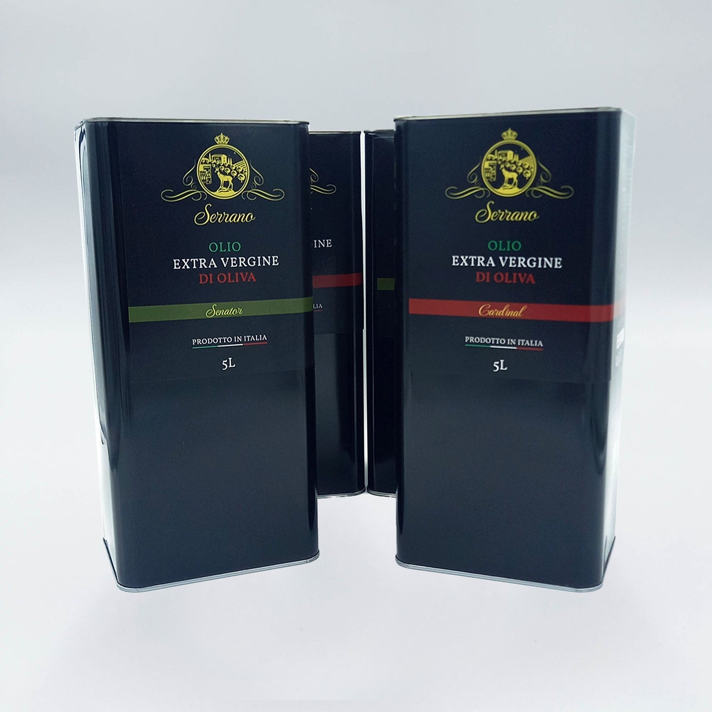4 Lattine Olio Evo da 5L
