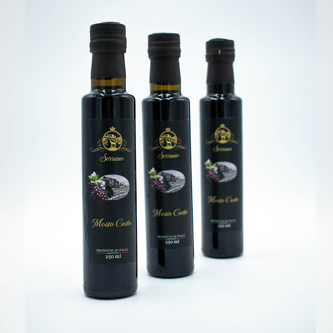 3 bottiglie di Mosto Cotto Serrano