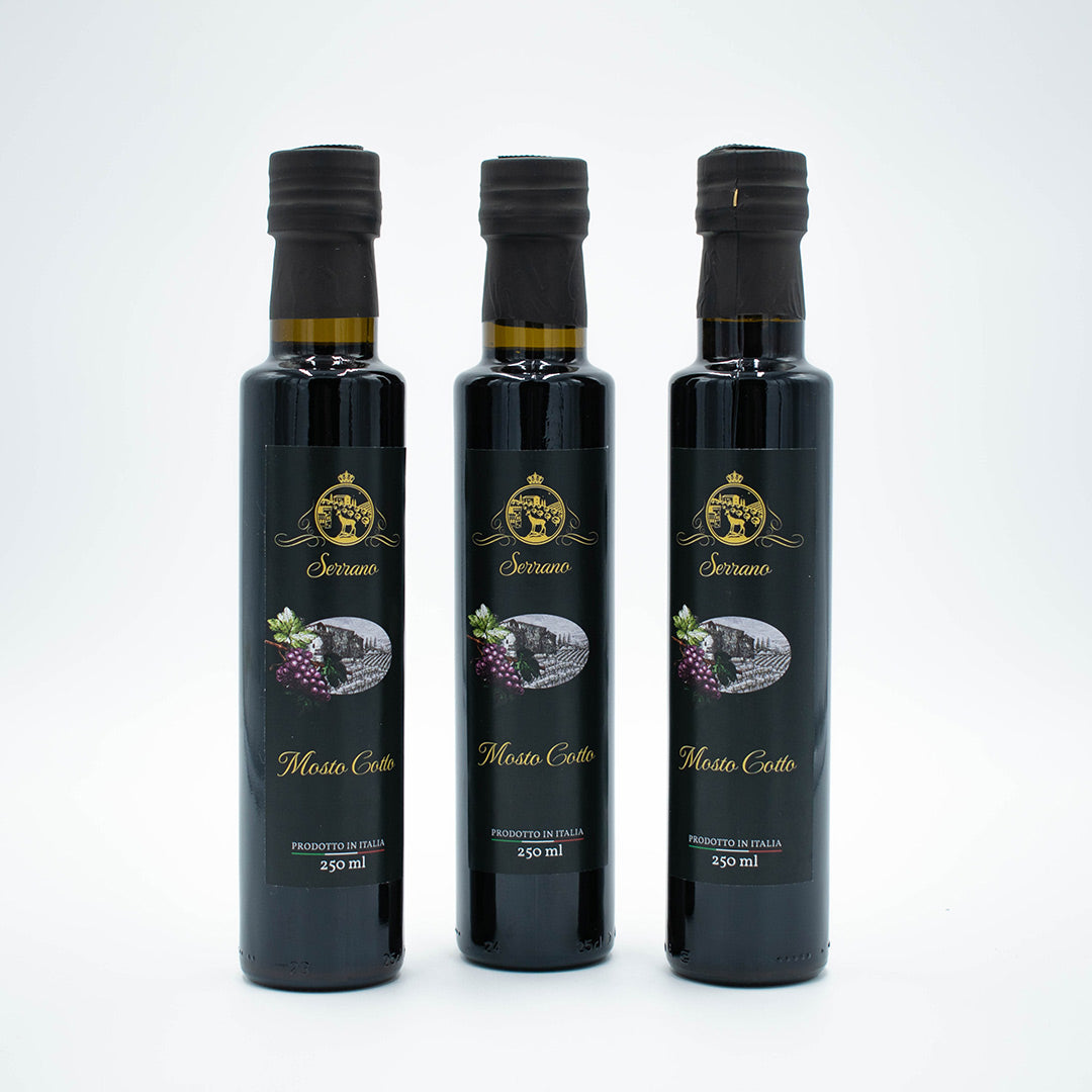 3 bottiglie di Mosto Cotto Serrano