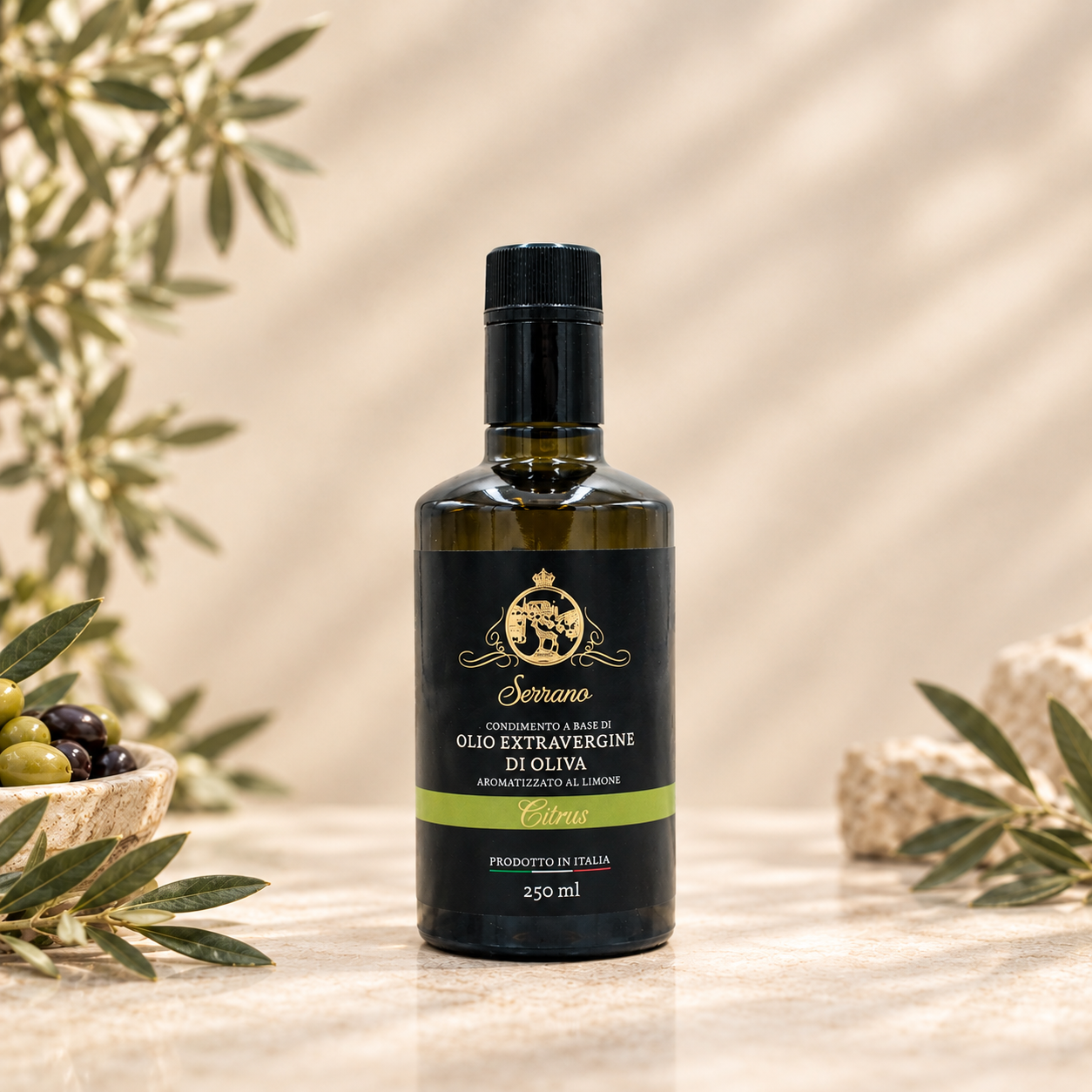 Citrus - Lemon flavoured oil 250ml